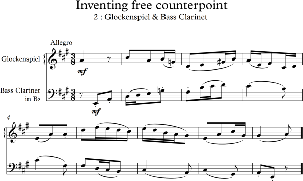 inventing free counterpoint 2